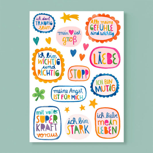 Frau Ottilie – Postkarte aus Recyclingpapier, nachhaltig & hochwertig