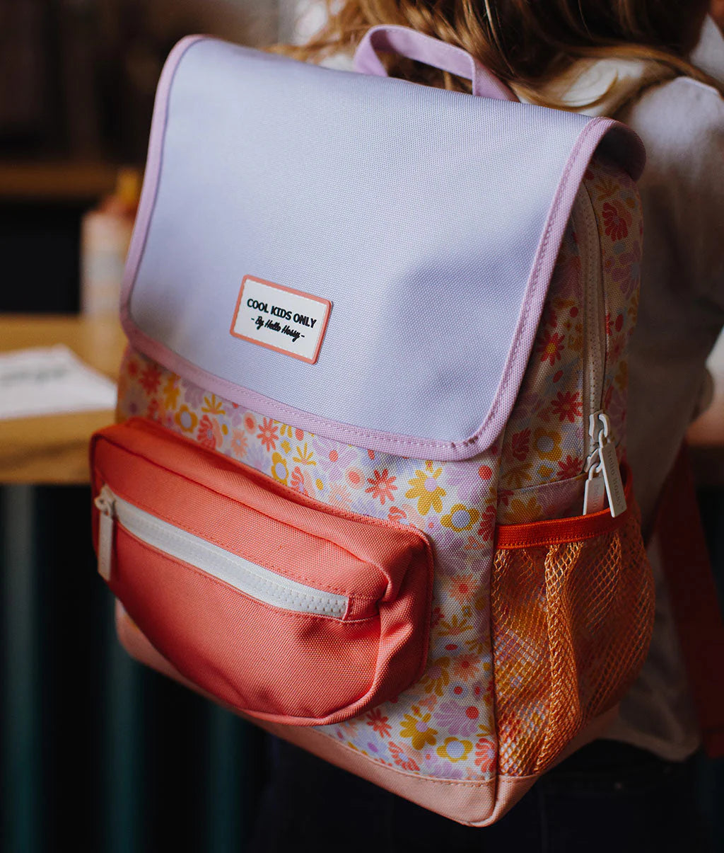 RUCKSACK RETRO FLOWERS