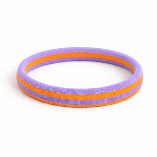 Herr & Frau Hempel – Haargummi „Lulu Orange-Purple“ weich & ohne Metall