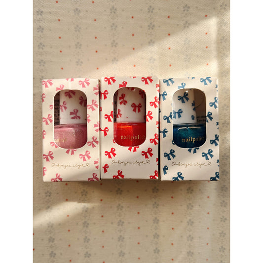 Konges Slojd – Nagellack „Amour Pink“ Peel-Off Glitzer für Kinder