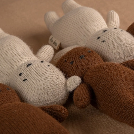 Lero Lero – Kuscheltier „Teddy Bear Brown“ aus weicher Alpakawolle