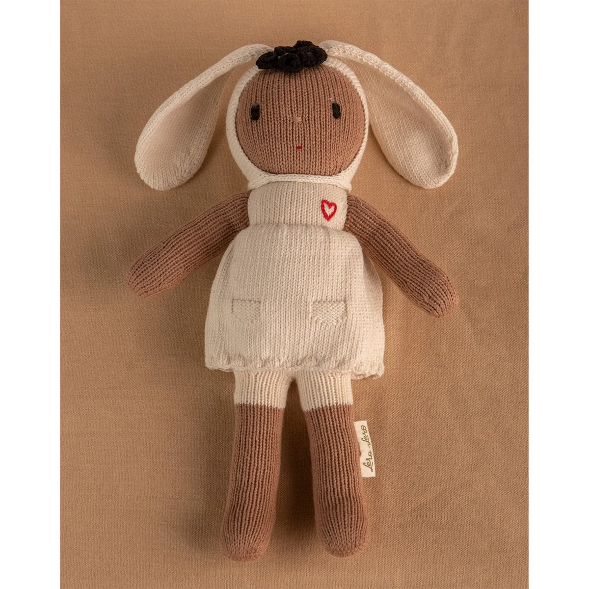 Lero Lero – Strickpuppe „Canela“ handgestrickt aus Baumwolle