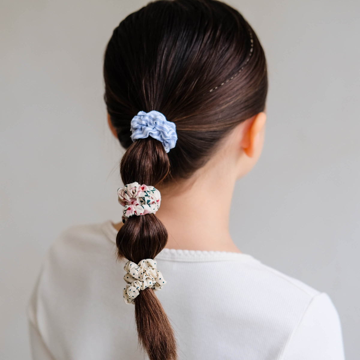 Mimi & Lula - Haargummis "Mixed Scrunchies", 6er Set