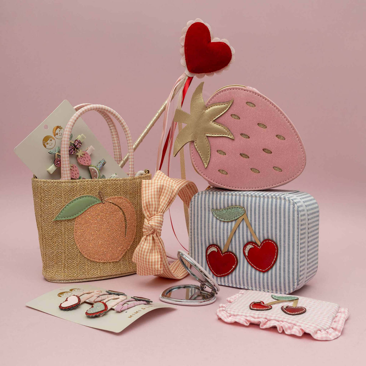 Mimi & Lula – Schmuckkästchen "Cherry", Schmuckbox & Schmuckschatulle