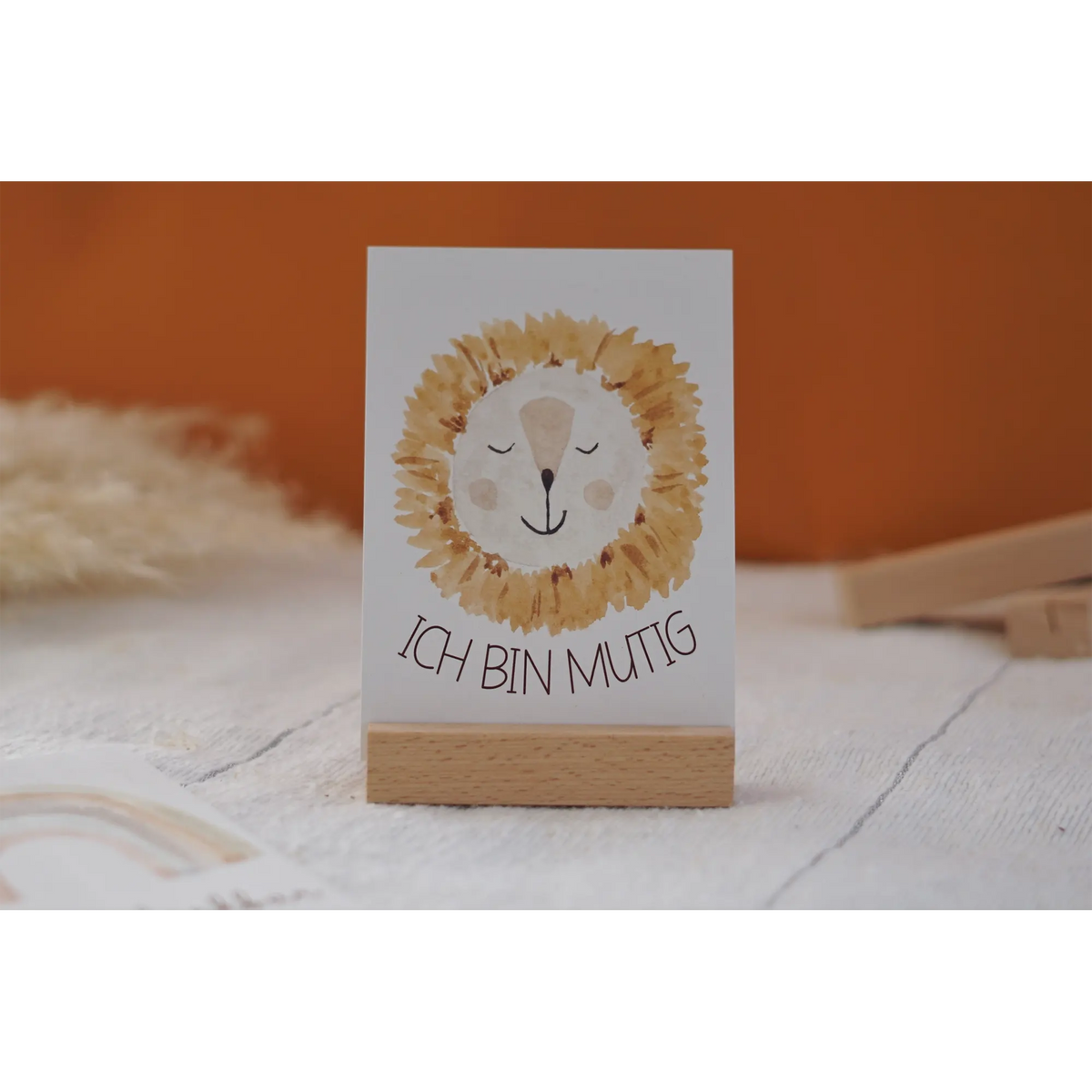Modern Kids Art – Affirmationskarten Set „Aquarell“ für Kinder