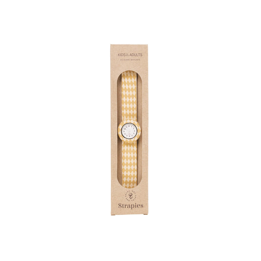 Mrs Ertha – Kinderuhr „Strapies Speckled Diamond“ Armbanduhr wasserfest