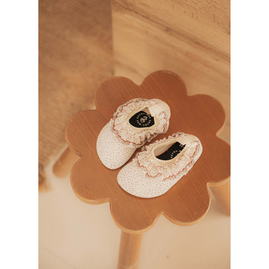 Mrs Ertha – Kinder Badeschuhe "Unique Dots", rutschfest