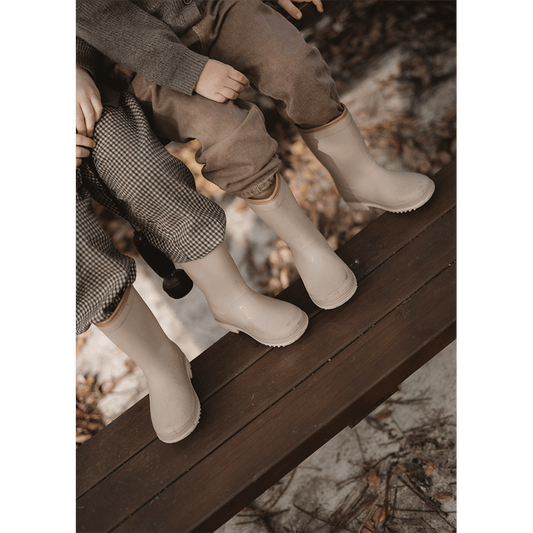 GUMMISTIEFEL WELLIES - TAUPE
