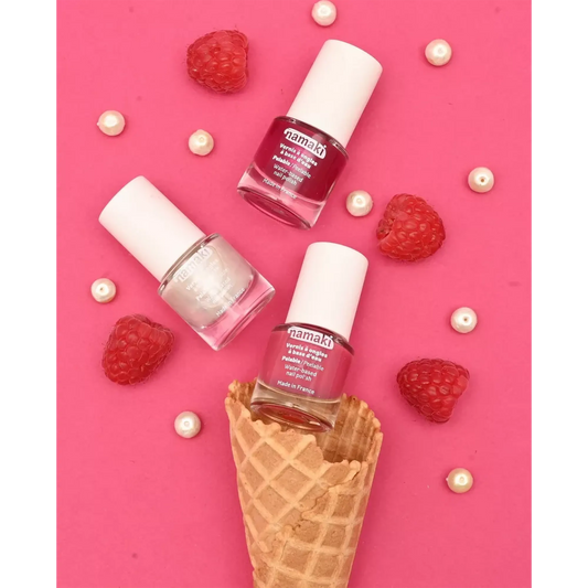 Namaki – Kinder Nagellacke 3er Set, vegan, wasserbasiert & abziehbar