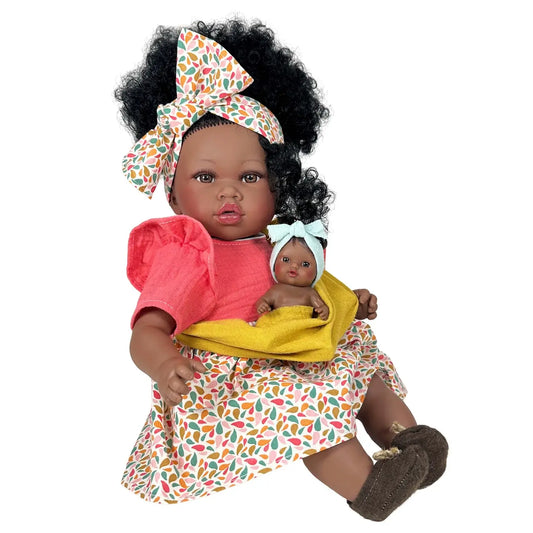 Nines d'Onil - Puppe Addis mit Baby