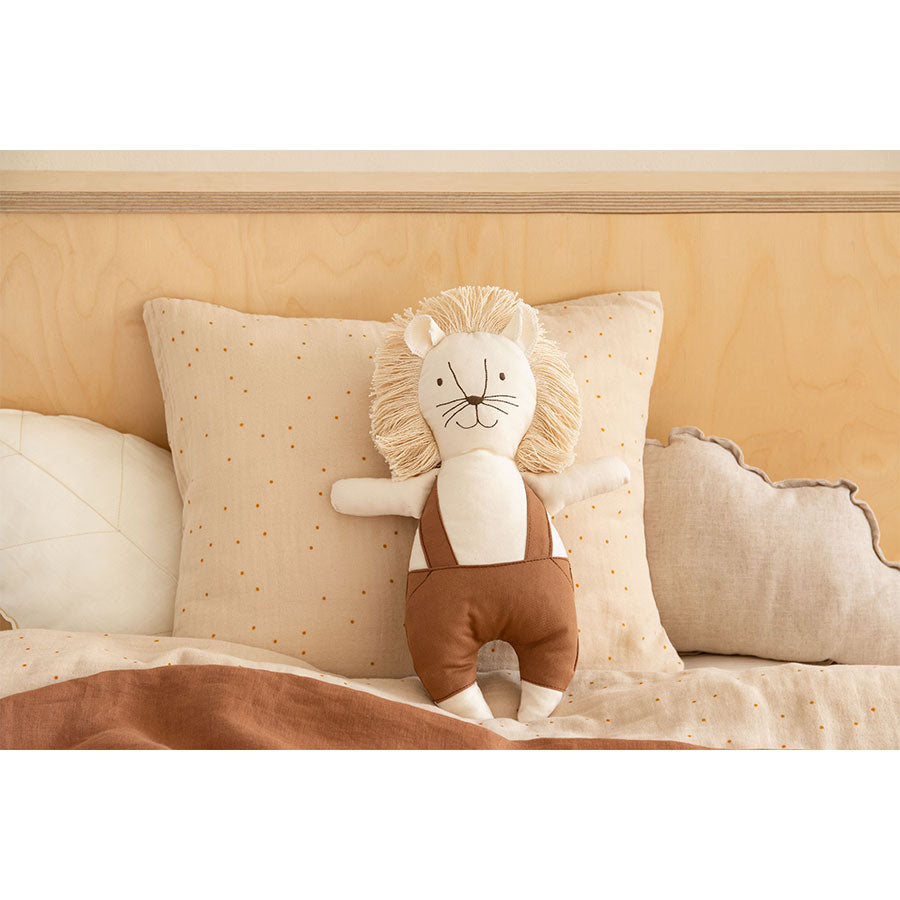 Nobodinoz – Kuscheltier „Gardener Lion“ aus Bio-Baumwolle