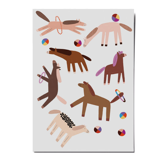 Nuukk – Kindertattoos „Pferde“, vegan & dermatologisch getestet