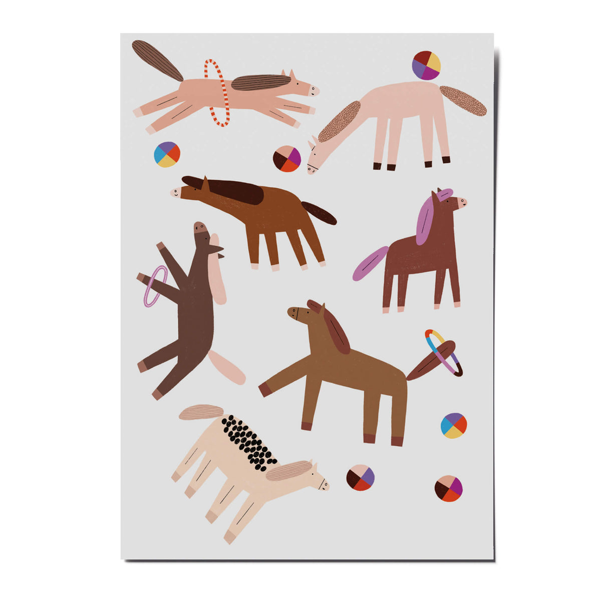 Nuukk – Kindertattoos „Pferde“, vegan & dermatologisch getestet