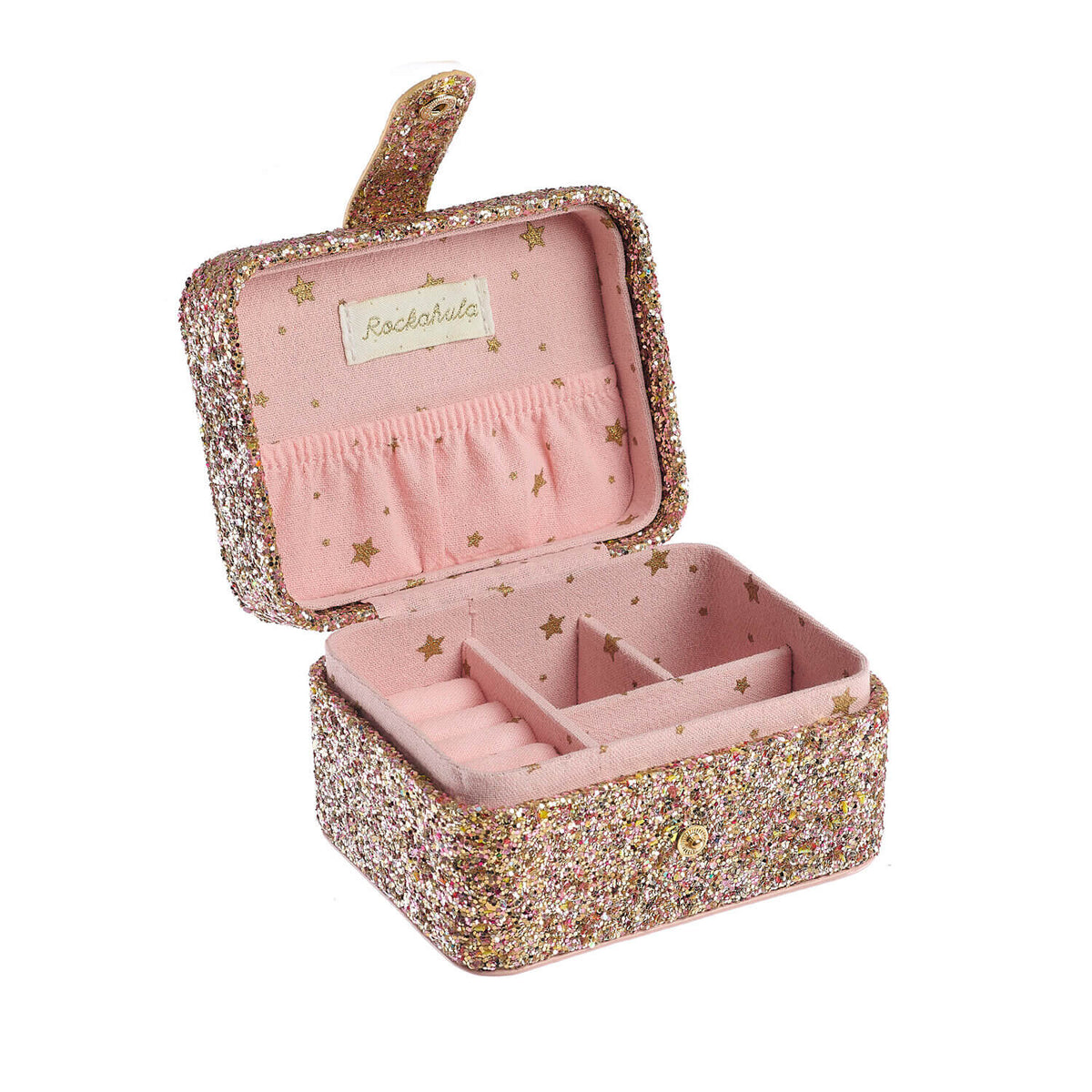 Rockahula - Schmuckkästchen Glitzer Gold für Kinder