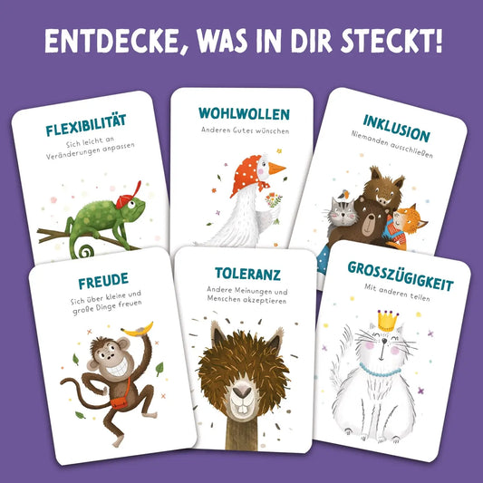 Rüsselfuchs – Stärkekarten für Kinder "Starker Charakter"