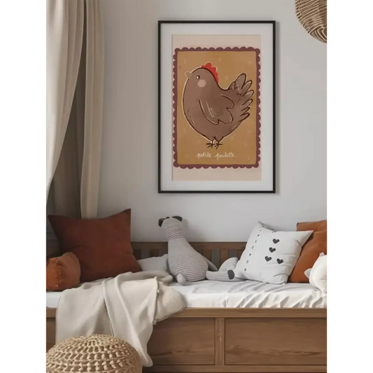 Studio Loco - Poster "Petite Poulette" 50x70 cm