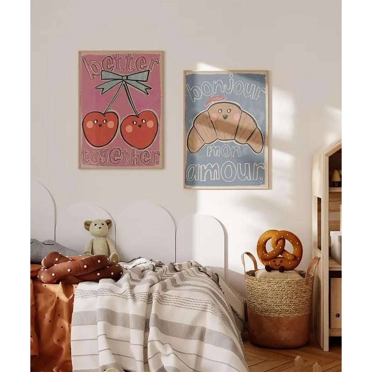 Studio Loco - Poster "Croissant" 50x70 cm