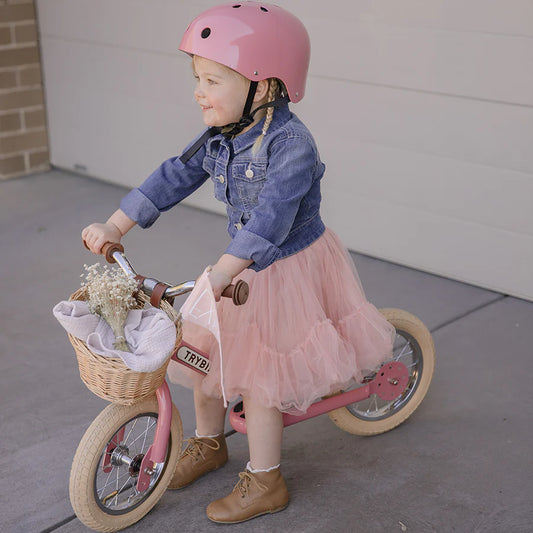 Trybike - Laufrad "Steel Vintage Pink"