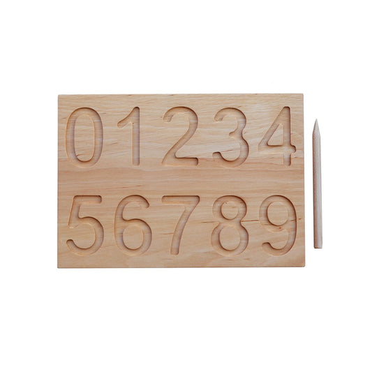 Wooden Story - Montessori Zahlenbrett / Zahlentafel