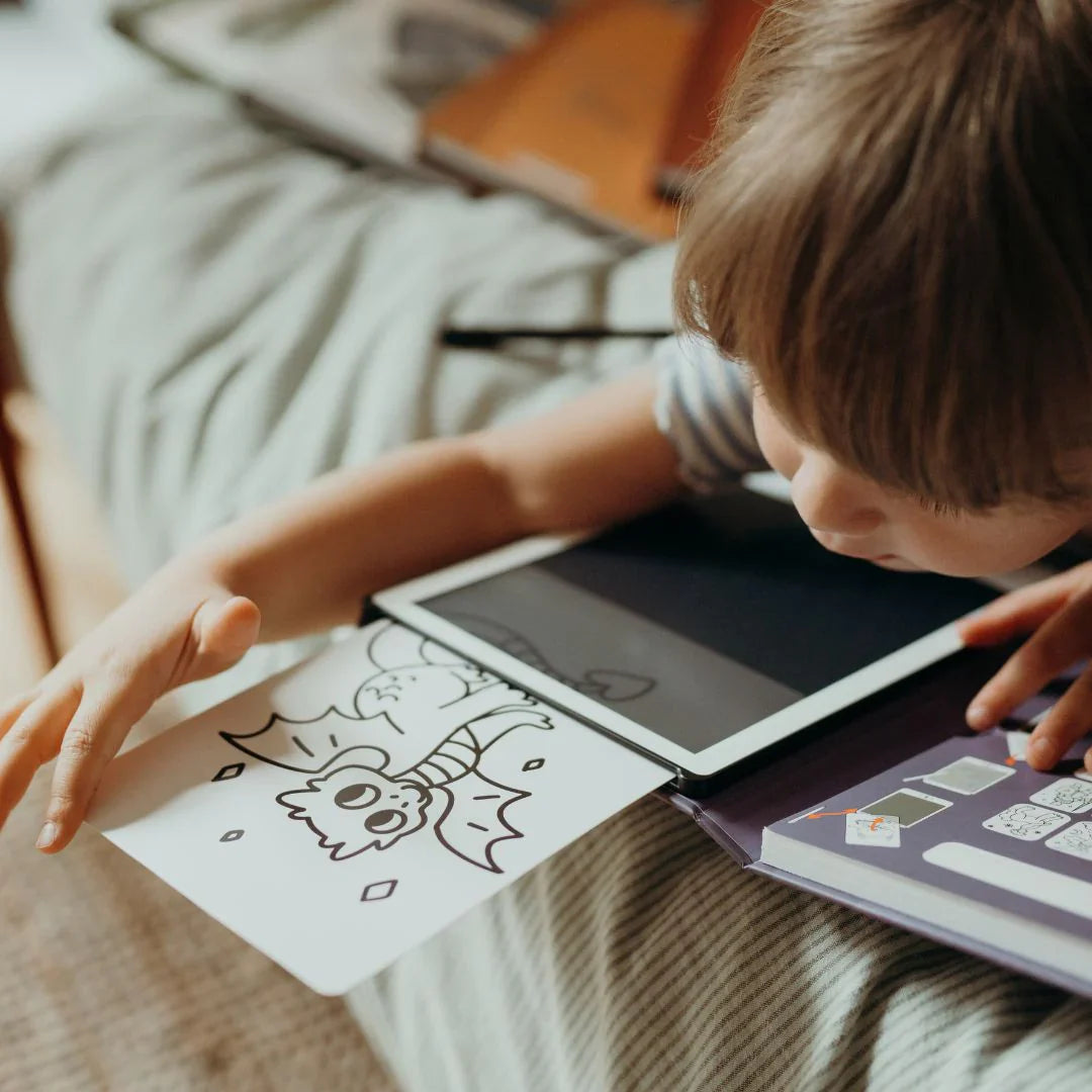 KIDYWOLF KIDYDRAW MINI LCD Zeichentablet "Fairytale" – 30 Motive