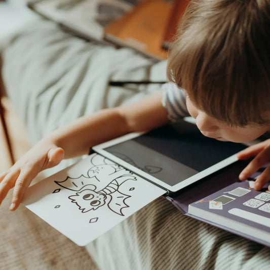 KIDYWOLF KIDYDRAW MINI LCD Zeichentablet "Dino" – 30 Motive