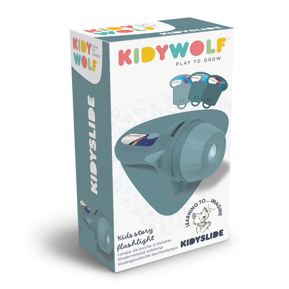 KIDYWOLF - Kidyslide Geschichtenprojektor "Adventure"