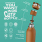 Asobu – Kinder Trinkflasche aus Edelstahl “Bestie Fox”, 460 ml