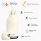 Asobu – Kinder Trinkflasche aus Edelstahl “Bestie White Bear”, 460 ml