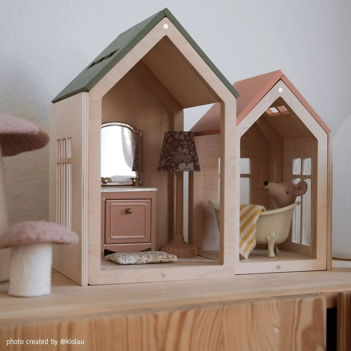 Babai Toys - Puppenhaus Dollhouse on Magnets S