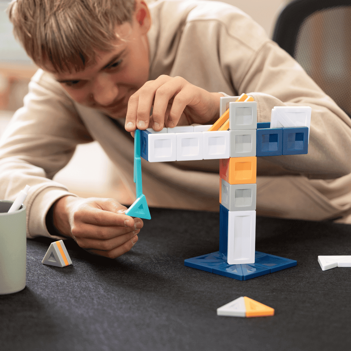 Connetix – PRO Constructor Set 70 Teile, Magnetbausteine Smart-Spin