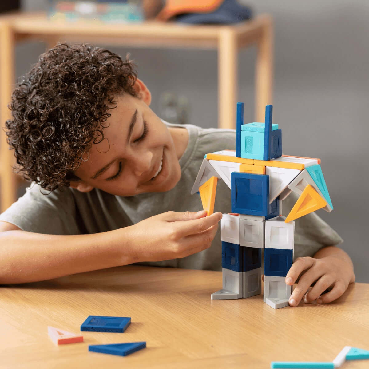 Connetix – PRO Constructor Set 70 Teile, Magnetbausteine Smart-Spin