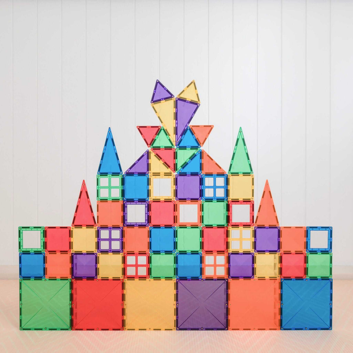Connetix - Magnetbausteine, Starter Pack Rainbow - 60 Teile