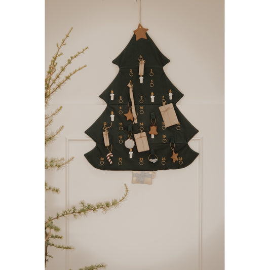 Fabelab – Adventskalender „Christmas Tree“ für Kinder, Bio-Baumwolle