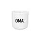Famvibes - Becher aus Porzellan "Oma", Tasse