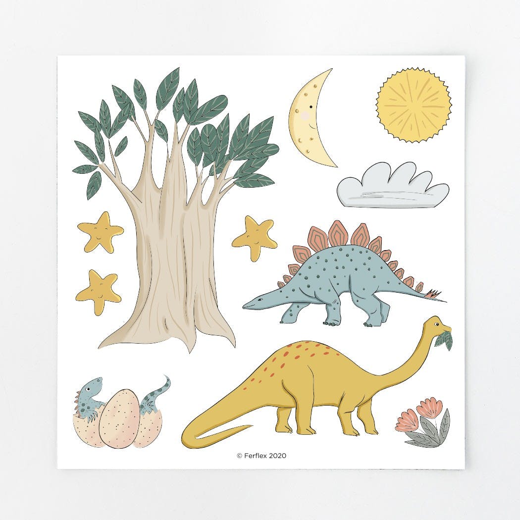 Ferflex - Magnetspiel Dinosaurs