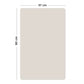 Ferflex - Magnettafel Beige Rose, 60 x 40 cm, Magnetwand inkl. Magnete