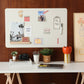 Ferflex - Magnettafel Beige, 90 x 60 cm, Magnetwand inkl. Magnete