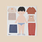 Ferflex – Magnetspiel „Figure to Dress Up – Boy“, Anziehpuppe Junge