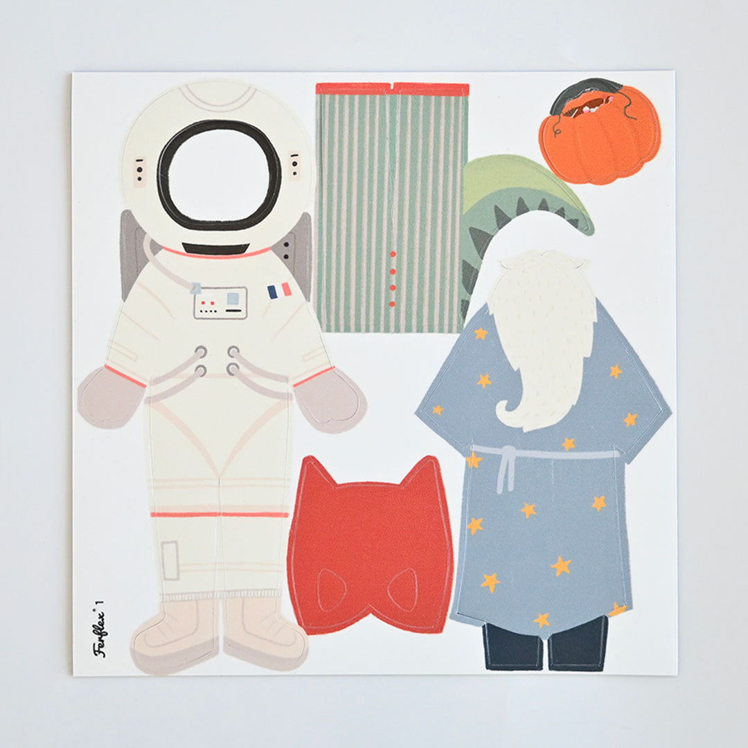 Ferflex – Magnetspiel „My Costumes“ Kostüme, 32 Magnete