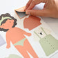Ferflex – Magnetspiel „Figure to Dress Up – Girl“, Anziehpuppe Mädchen