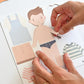 Ferflex – Magnetspiel „Figure to Dress Up – Boy“, Anziehpuppe Junge