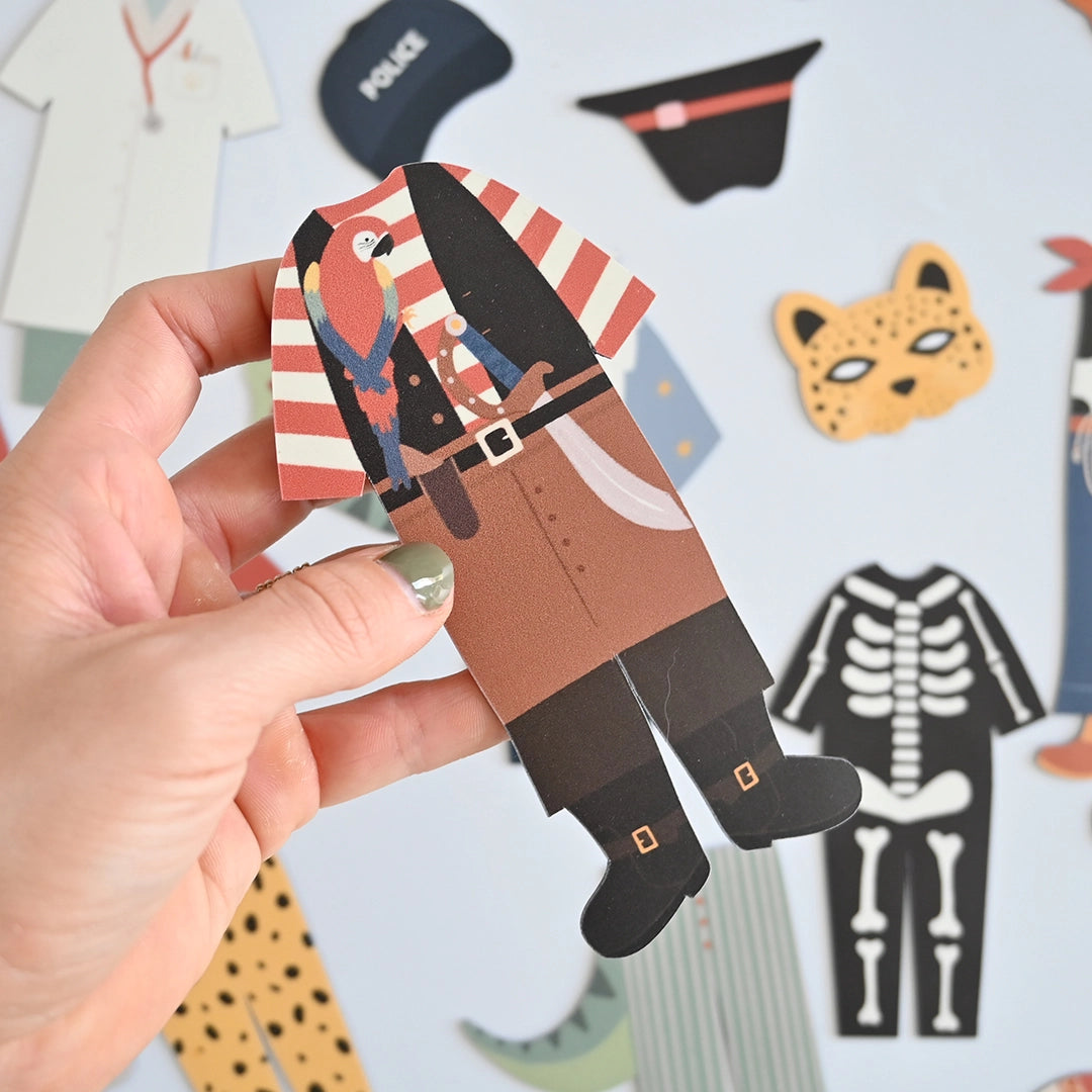 Ferflex – Magnetspiel „My Costumes“ Kostüme, 32 Magnete