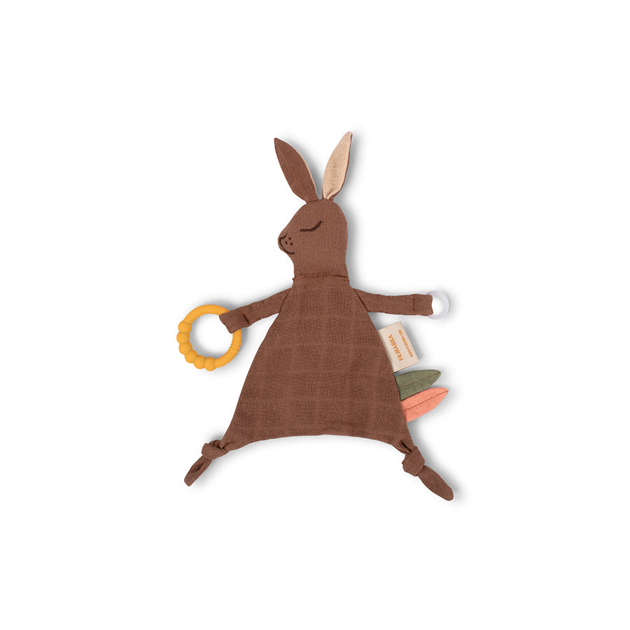 Filibabba - Schmusetuch mit Beißring "Bella The Bunny"