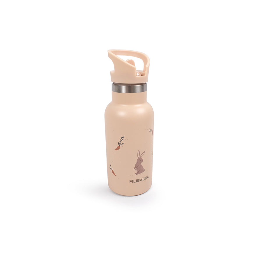 Filibabba - Trinkflasche aus rostfreiem Edelstahl "Carrot Thief"