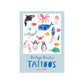 Frau Ottilie – Kindertattoos "Meer", vegan & dermatologisch getestet