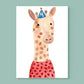 Frau Ottilie – Postkarte aus Recyclingpapier, nachhaltig & hochwertig