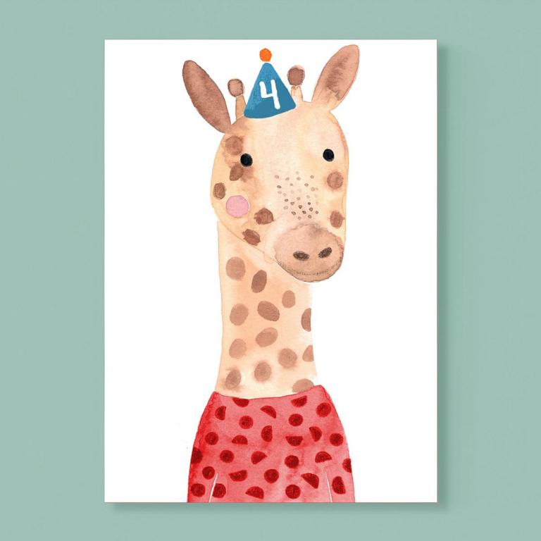 Frau Ottilie – Postkarte aus Recyclingpapier, nachhaltig & hochwertig