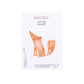 Hannahs Firlefanz – Bügelbild „Fuchs“ für Baumwollstoffe