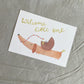 Hannahs Firlefanz – Geburtskarte „Welcome Little One“