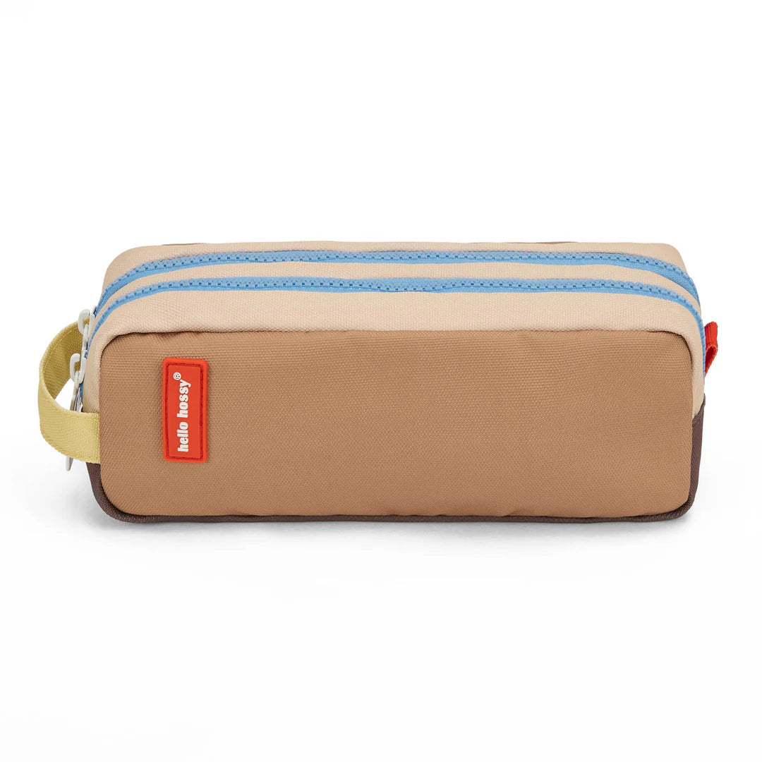 Hello Hossy – doppeltes Federmäppchen "Walnut" für Kita & Schule
